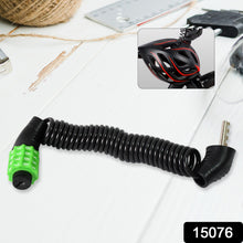 Spiral Cable Lock | 4 - Digit Combination Code | Bicycle Security Lock (1 Pc) - luckystorebuy.in