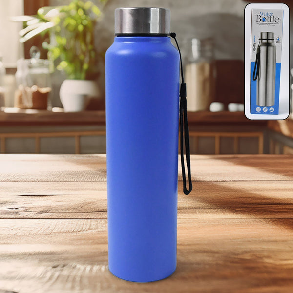 Stainless Steel Double Wall Vacuum - Insulated Drink Water Bottle (1000 ML) - luckystorebuy.in