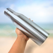 Stainless Steel Double Wall Vacuum - Insulated Drink Water Bottle (1000 ML Approx) - luckystorebuy.in