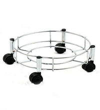 Stainless Steel Gas Cylinder Trolley - luckystorebuy.in