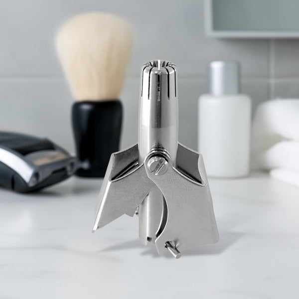 Stainless Steel Painless Nose Hair Remover (1 Pc) - luckystorebuy.in