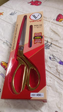 Stainless Steel Tailoring Scissor Sharp Cloth Cutting for Professionals (Golden) - luckystorebuy.in