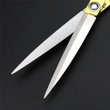 Stainless Steel Tailoring Scissor Sharp Cloth Cutting for Professionals (Golden) - luckystorebuy.in