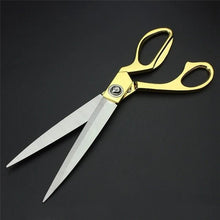 Stainless Steel Tailoring Scissor Sharp Cloth Cutting for Professionals (Golden) - luckystorebuy.in