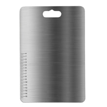 Stainless Steel Vegetable & Fruit Cutting Chopping Board (31×20 Cm / 1 Pc) - luckystorebuy.in