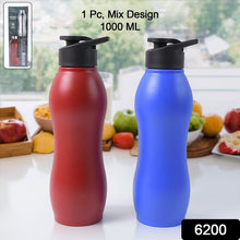 Stainless Steel Water Bottle (1000ML / Mix Colour / 1 Pc / Matte) - luckystorebuy.in