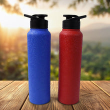 Stainless Steel Water Bottle, Fridge Water Bottle (1000ML / Mix Colour / 1 Pc) - luckystorebuy.in