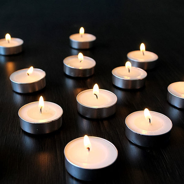 Tealight Candles Set, Smokeless Candles (50 Pcs set) - luckystorebuy.in