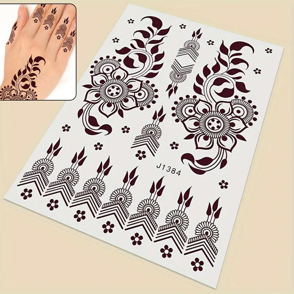 Temporary Tattoos Tattoo Sticker Skin Tattoo Stickers (1 Sheet) - luckystorebuy.in