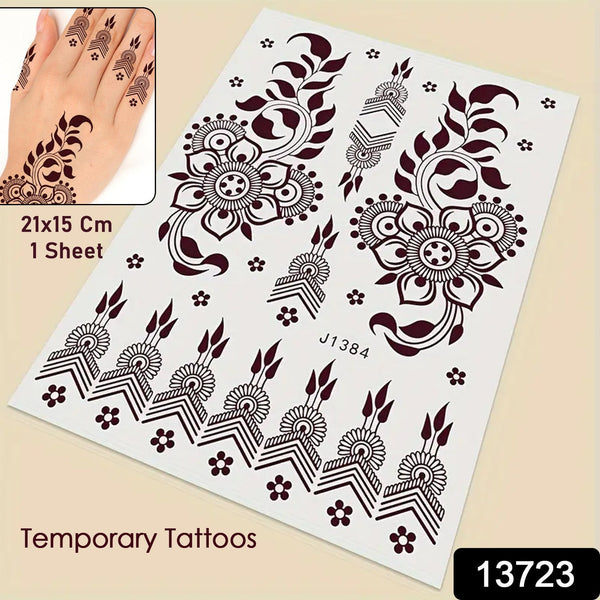 Temporary Tattoos Tattoo Sticker Skin Tattoo Stickers (1 Sheet) - luckystorebuy.in