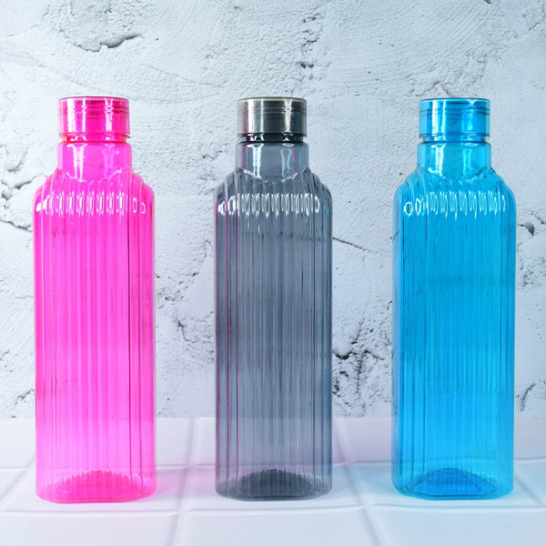 Transparent Fridge Water Bottles (3 Pc) - luckystorebuy.in