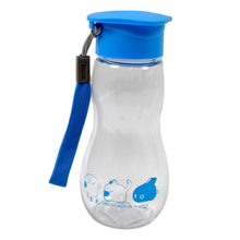 Transparent Travel Portable Water Bottle with Carry Straps (280 ML / 1 Pc) - luckystorebuy.in