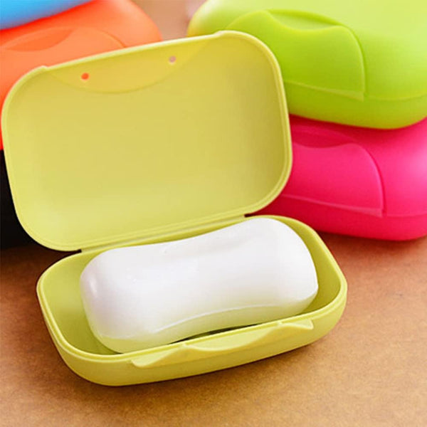 Travel Soap Box with Cover – Waterproof, Leakproof ,Sabudani (1 Pc) - luckystorebuy.in