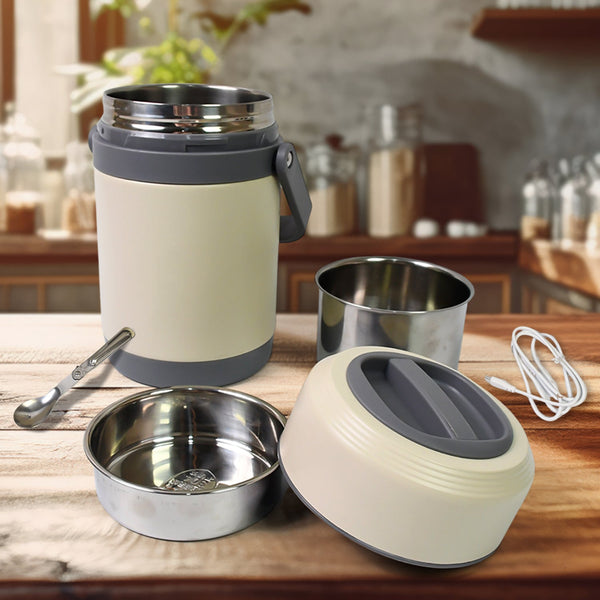 USB Electric Heated Lunch Boxes (2 Ltr.) - luckystorebuy.in