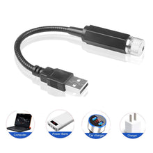 USB Star Projector – Adjustable Night Light for Home & Car - luckystorebuy.in