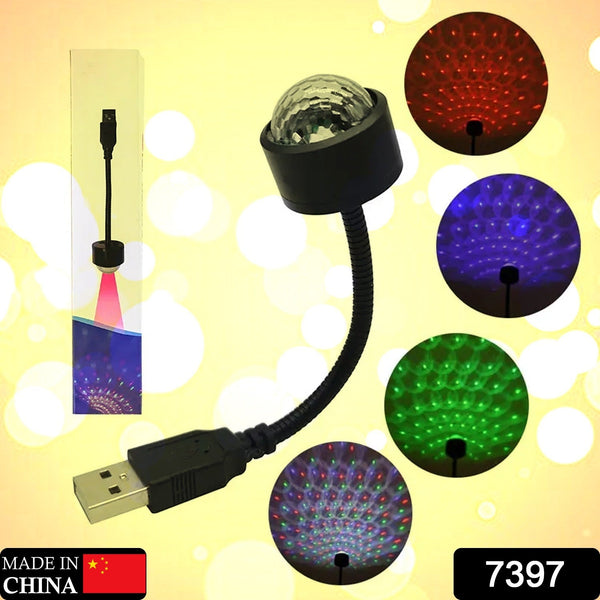 USB Star Projector & Disco Ball Light for Car & Bedroom Decor - luckystorebuy.in