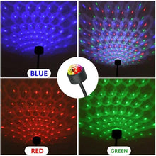 USB Star Projector & Disco Ball Light for Car & Bedroom Decor - luckystorebuy.in