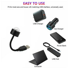 USB Star Projector & Disco Ball Light for Car & Bedroom Decor - luckystorebuy.in