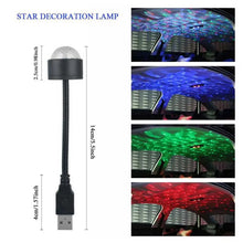 USB Star Projector & Disco Ball Light for Car & Bedroom Decor - luckystorebuy.in