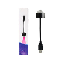 USB Star Projector & Disco Ball Light for Car & Bedroom Decor - luckystorebuy.in