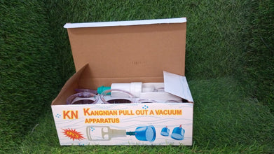 Vacuum Cupping Set 6 Pcs Kit Pull Out a Vacuum Apparatus Therapy Relax Massagers Curve Suction Pumps - luckystorebuy.in