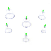 Vacuum Cupping Set 6 Pcs Kit Pull Out a Vacuum Apparatus Therapy Relax Massagers Curve Suction Pumps - luckystorebuy.in