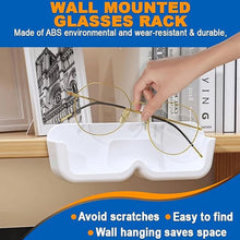 Wall Mounted Sunglasses Holder (4 Pcs Set) - luckystorebuy.in