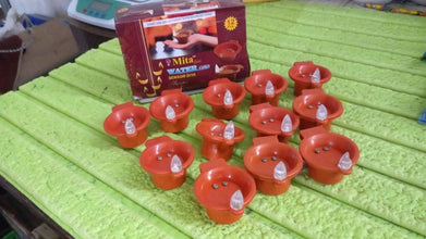 Water Sensor Diyas for Diwali Decoration (12 Pcs Set) - luckystorebuy.in