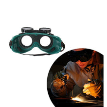 Welding Goggles (Dark Green, Large) - luckystorebuy.in