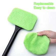 Windshield Clean Car Glass Cleaner Wiper With Microfiber Cloth (1 Pc / 38 Cm Long) - luckystorebuy.in