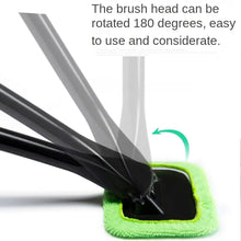 Windshield Clean Car Glass Cleaner Wiper With Microfiber Cloth (1 Pc / 38 Cm Long) - luckystorebuy.in