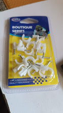 Wire Wall Clips, Plastic Cable Clips Round Wire Pins with Steel Nail (20 Pcs Set) - luckystorebuy.in