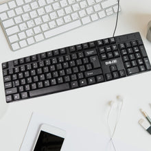 Wired USB Keyboard 104 Keys (1 Pc) - luckystorebuy.in