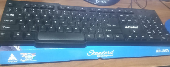 Wired USB Keyboard 104 Keys (1 Pc) - luckystorebuy.in