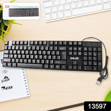 Wired USB Keyboard 104 Keys (1 Pc) - luckystorebuy.in