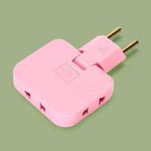 Wireless 3 in 1 Foldable Wall Plug Adapter / Socket / Converter (1 Pc) - luckystorebuy.in