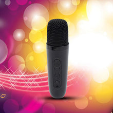 Wireless Bluetooth Speaker 5W High Bass with Wireless Mic / Microphone, LED Torch, Solar Charging, Support USB & Adjustable Strap (1 Set) - luckystorebuy.in