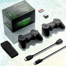 Wireless Controller Gamepad with 10,000+ Games, 4k Ultra HD Game Sticks Output, and 2.4GHz Wireless Controller Video Games with 64gb Memory Card (1 Set) - luckystorebuy.in