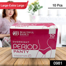 Women's Emergency Kit, Travel Kit - Includes Seamless Underwear, Pantyliner, Feminine Hygiene Sachet First Period Kit (10 Pcs) - luckystorebuy.in