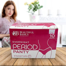 Women's Emergency Kit, Travel Kit - Includes Seamless Underwear, Pantyliner, Feminine Hygiene Sachet First Period Kit (10 Pcs) - luckystorebuy.in