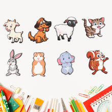 Wooden Animal Puzzle Learning Educational Board (1 Set / 28×20 Cm) - luckystorebuy.in