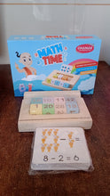Wooden MathTime for Kids - Educational Math Card Game - luckystorebuy.in