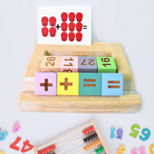 Wooden MathTime for Kids - Educational Math Card Game - luckystorebuy.in