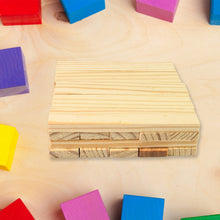 Wooden Pattern Brain Puzzles 20 Pcs Wooden Strips, 40 Pattern Cards (1 Set) - luckystorebuy.in